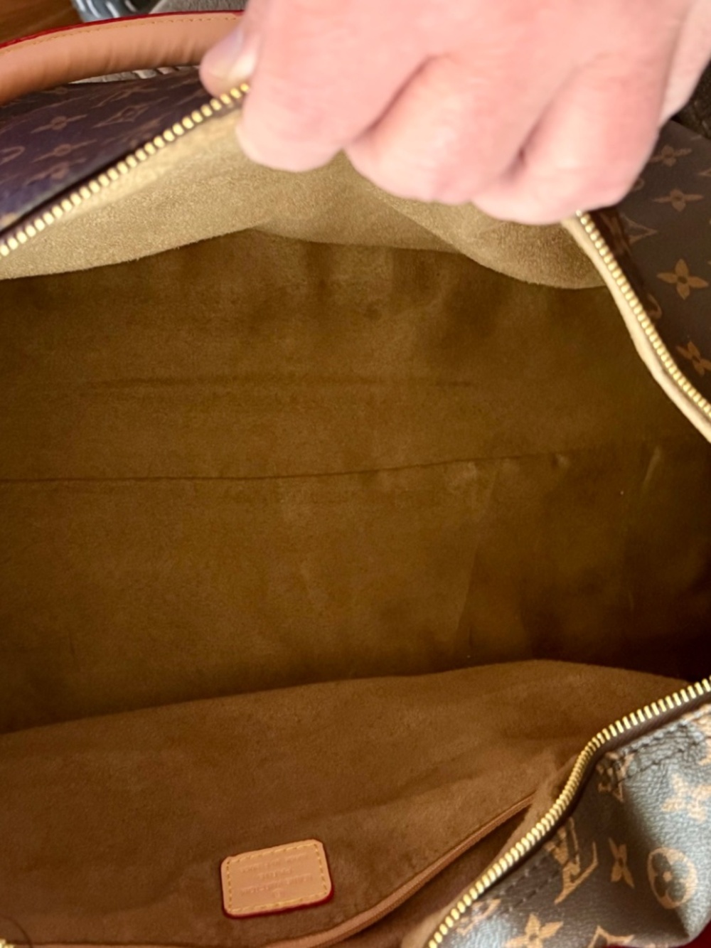 Louis Vuitton Monogram Keepall Bandoulière 55 (M41414) – Brand New, Never Used. - Picture 10 of 10